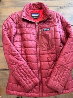 Patagonia Women's Quilted Jacket - Brick Red